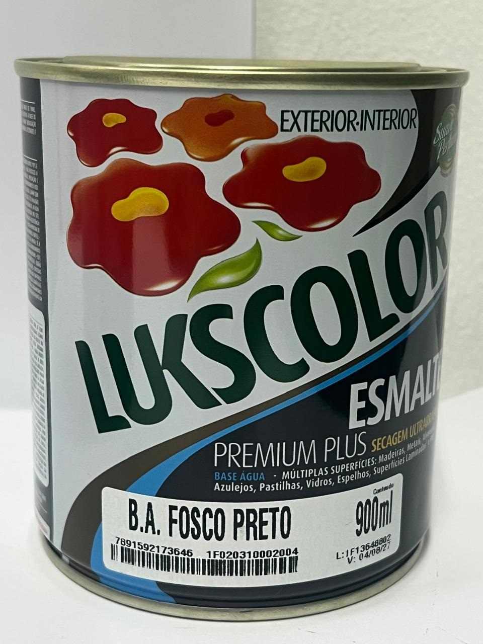LUKS E. PREMIUM FOSCO AGUA PRETO 0,900L